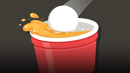Challenge friends in Cup Pong, a lively game that brings the party atmosphere to your screen. Perfect your aim and strategy in this exciting competition.
