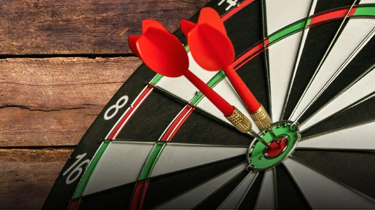 Hit the target in Darts, a fun game that brings the pub favorite to your screen. Aim for the bullseye and score high in friendly competitions.