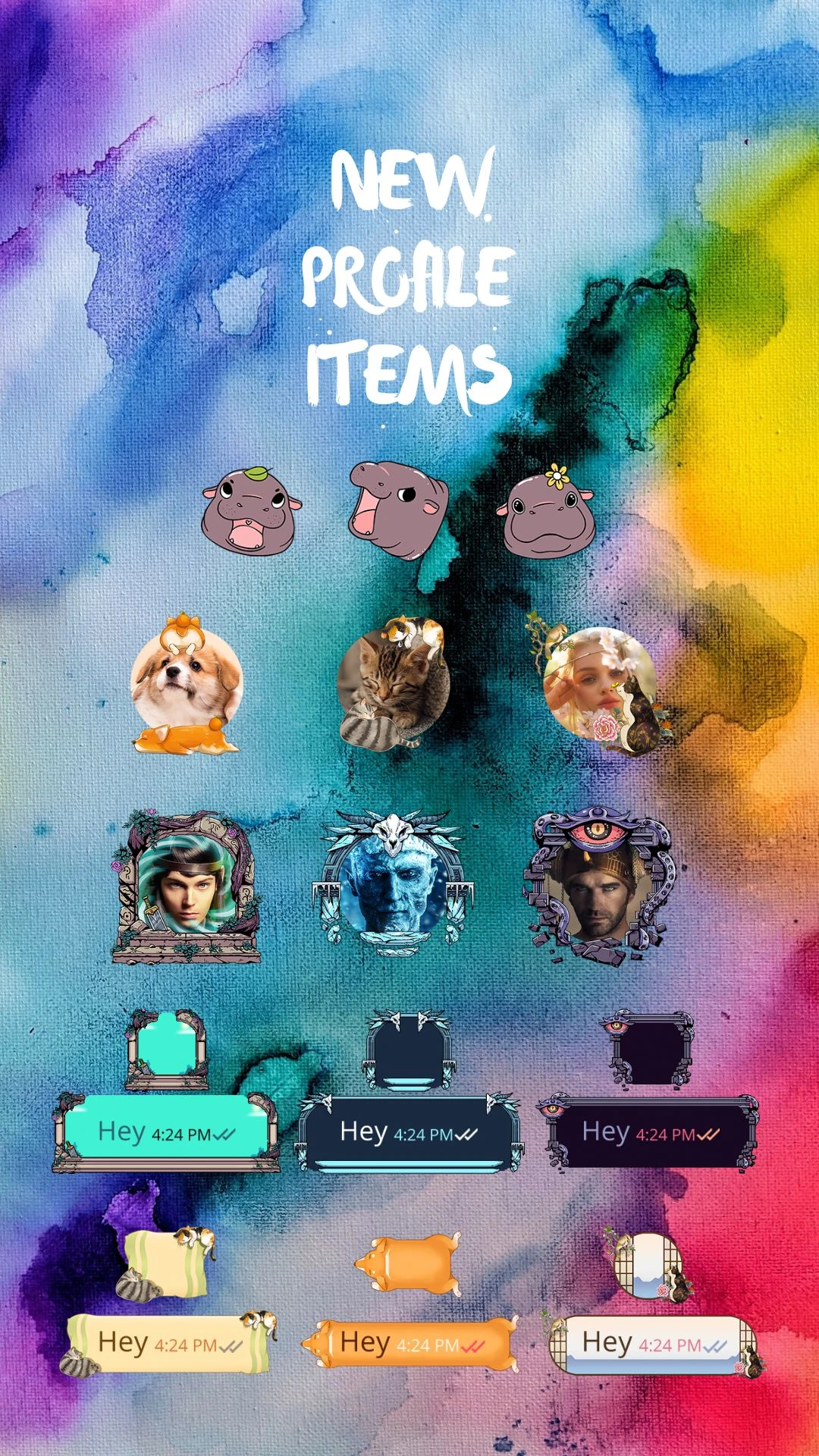 New Profile Items