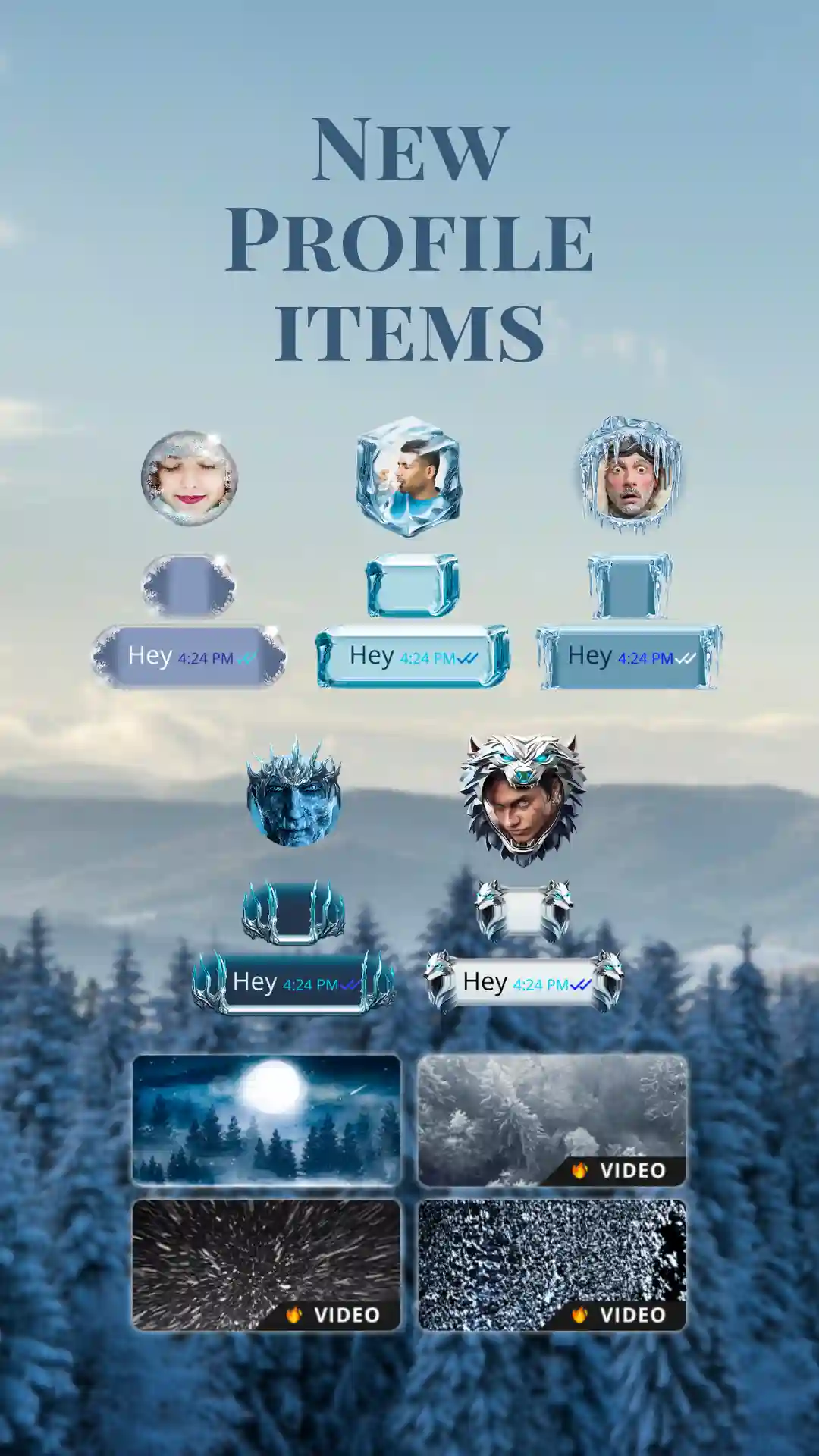 New Profile Items