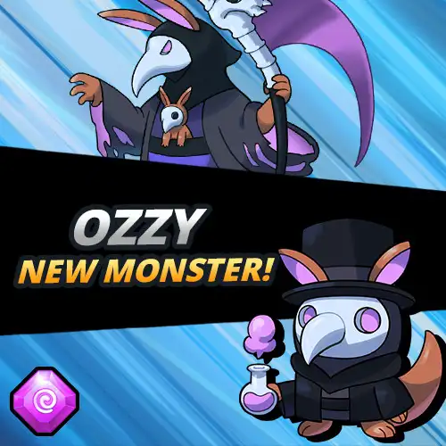 A new Match Monster appears - Ozzy 🧪